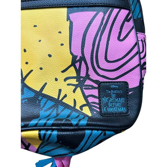 NWT Loungefly Women\'s Multicolor Sally Nightmare Before Christmas Mini Backpack